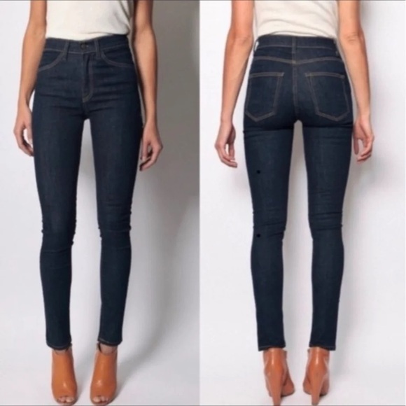 Imogene + Willie Dark Wash Jesse Skinny Jean Sz 26 - Picture 1 of 10
